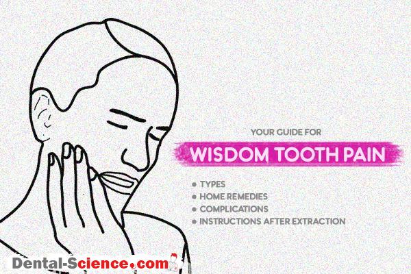 Wisdom tooth pain home remedies and instructions