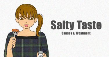 Salty taste causes and treatment